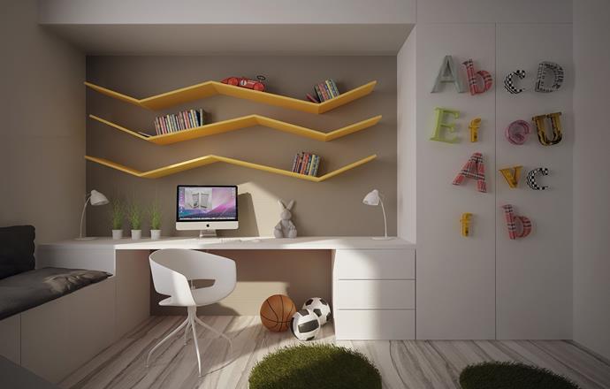 Cool Built-ins kids rooms