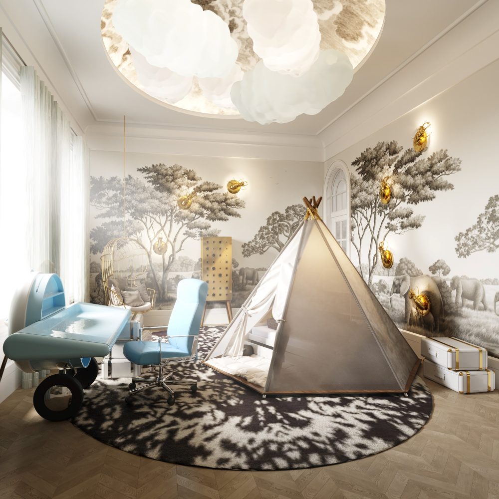 Luxury kids room project: A Tale that stops time by Britto Charette 03