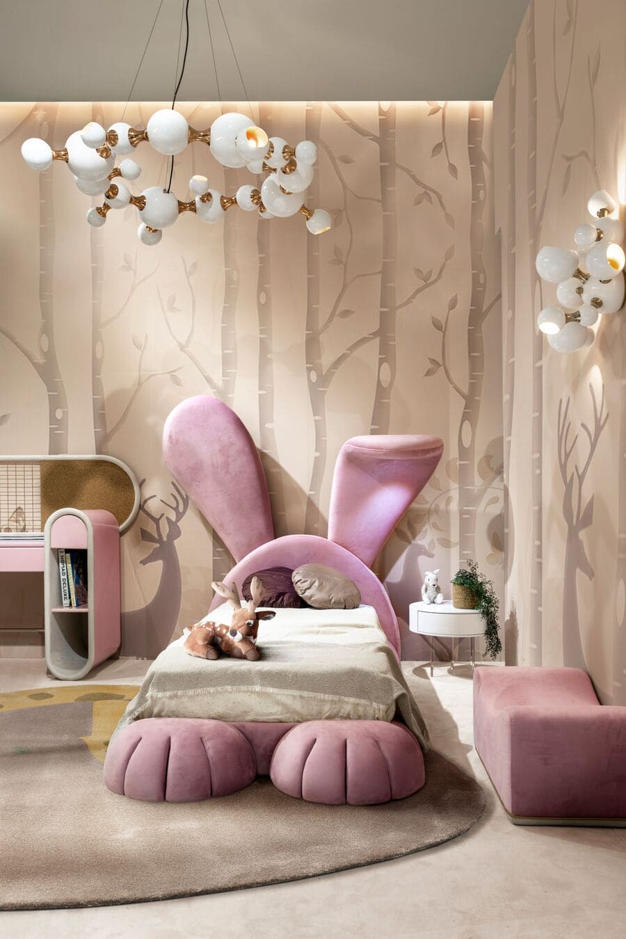 Luxury Modern Girls' Bedroom