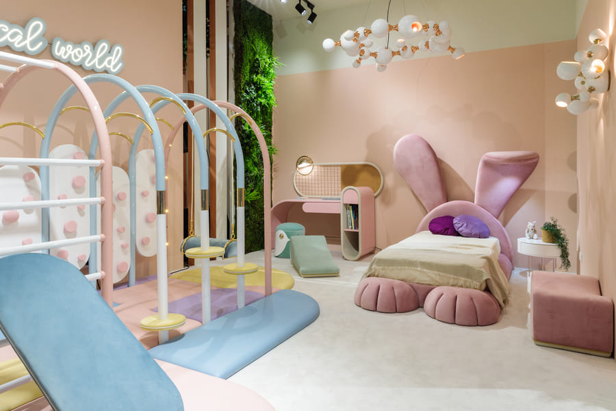 Modern children's rooms