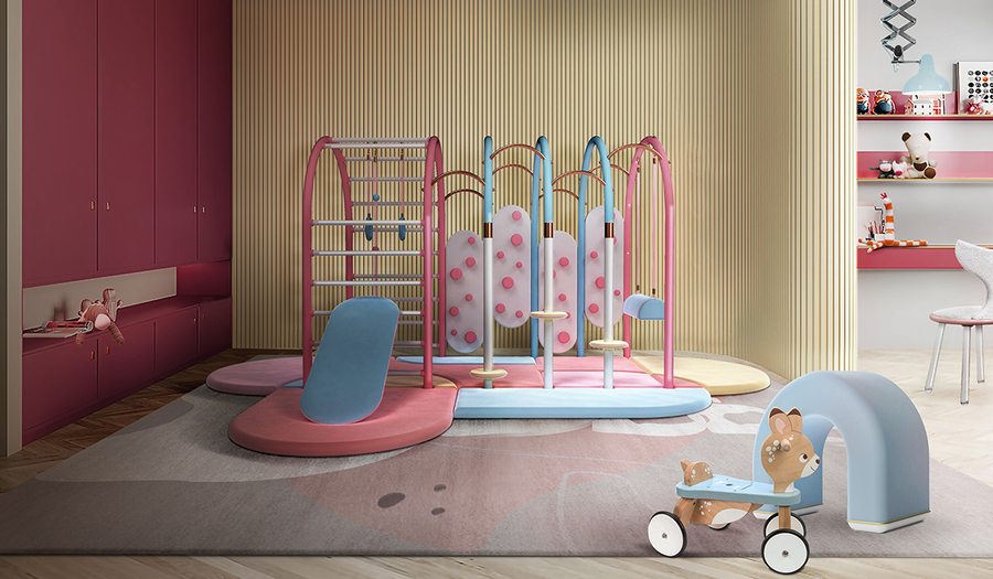 Playroom Design: Discover Our Amazing Bubble Gum Gym