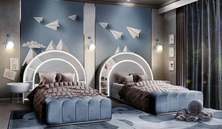 New Lighting Designs: How To Add Another Dimension To Your Kids' Bedroom
