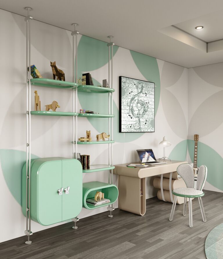 Whimsical Desks For Your Kids' Study Area
