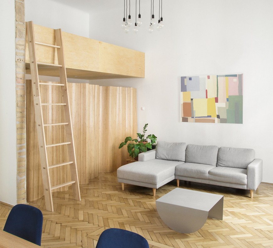 Menu Visual Image Studio Nomad Created a Fun Minimalist Apartment