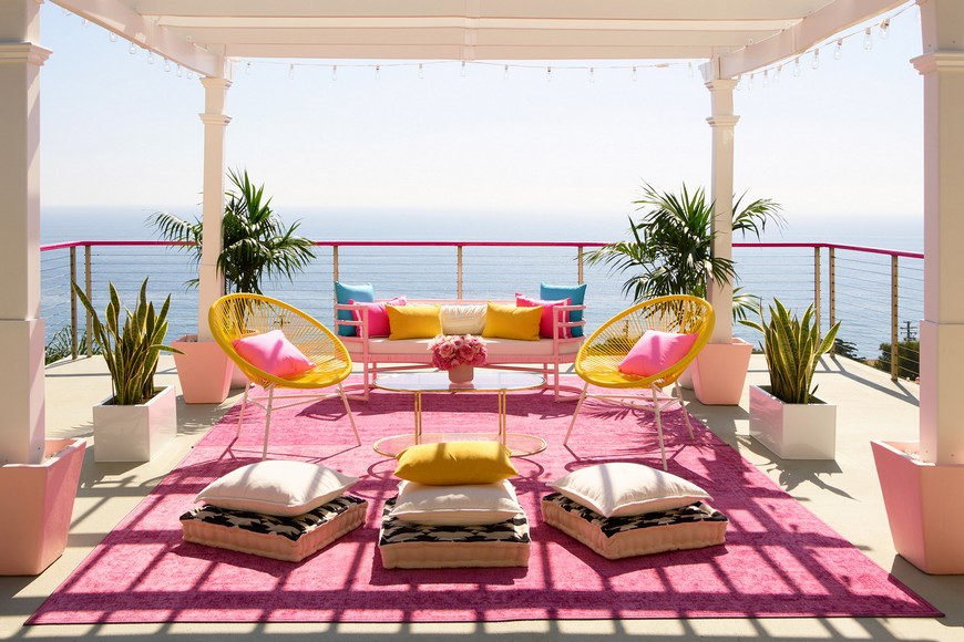 Menu Visual Image You Can Now Crash at Barbie’s Place in Malibu