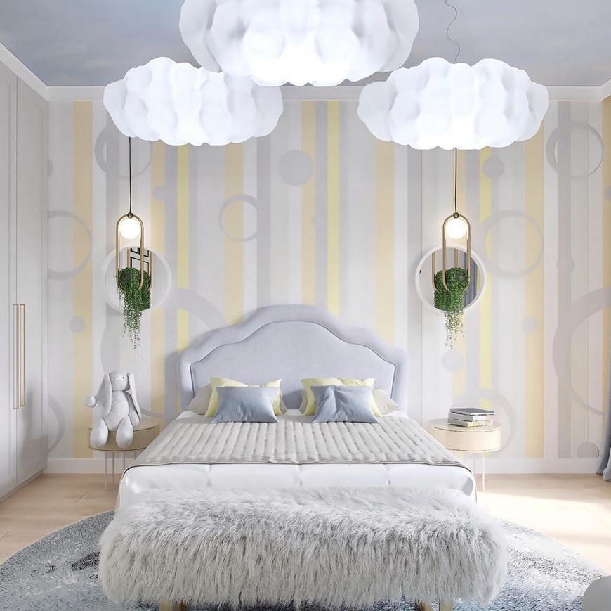 Menu Visual Image A Cloudy Bedroom Design by BSK Design