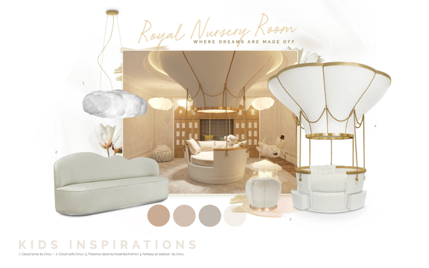 Menu Visual Image Kids Bedroom Ideas – The Perfect Pieces for a Royal Nursery