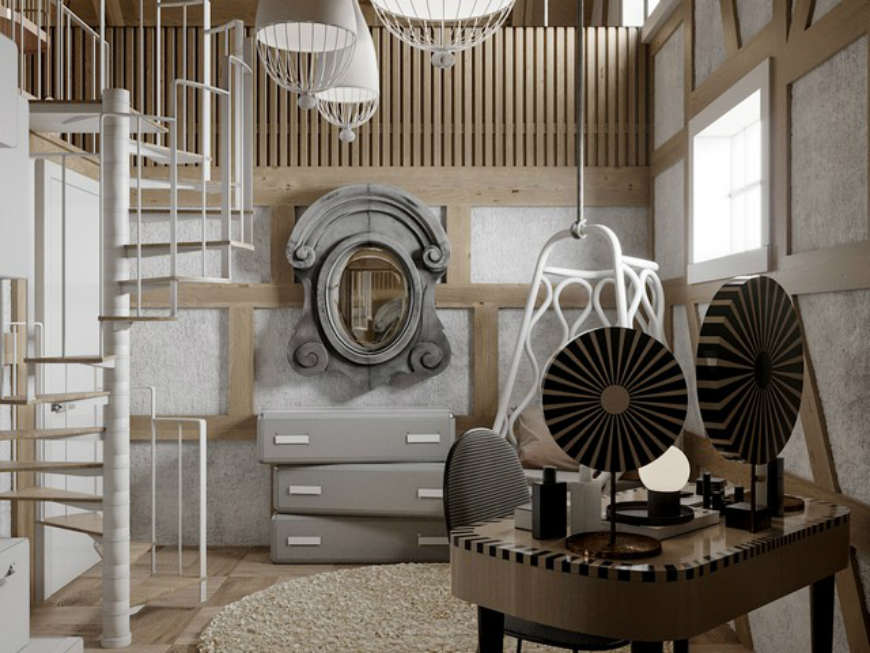 Menu Visual Image A Unique Young Girl’s Bedroom by Yasha Zaicev