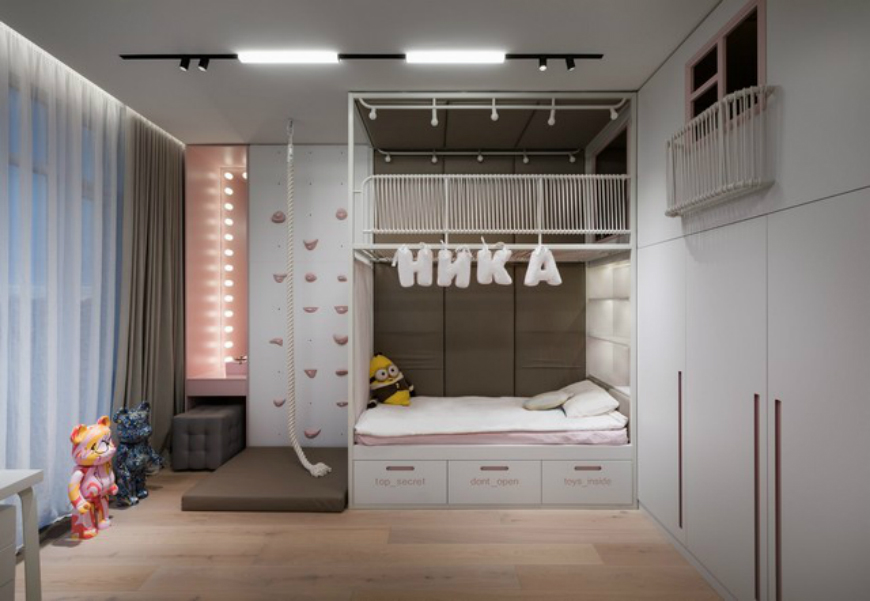 Menu Visual Image Yodezeen Architects’  Modern and Playful Kids Bedrooms