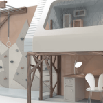Kids' Furniture | Mogli Playhouse Bunkbed By Circu Magical Furniture