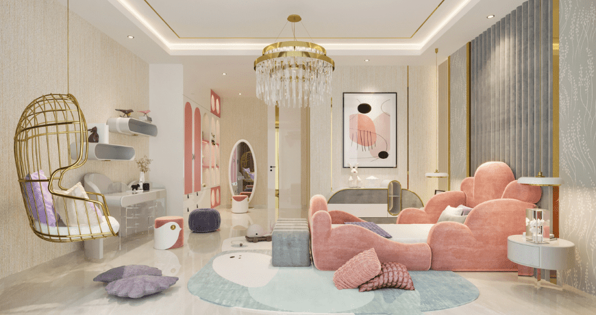 Luxury Girls' Room Ideas With a Modern Design