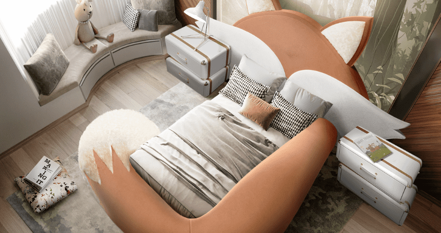 luxury modern kids' bedroom design