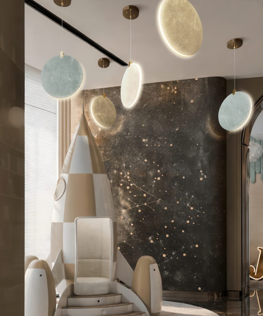 Menu Visual Image Enlightening Spaces: Creative Lighting Designs For Kids’ Rooms