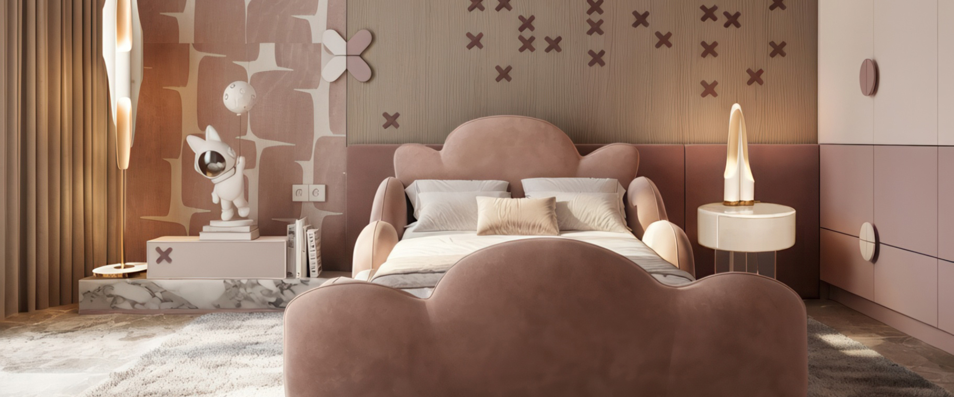 Menu Visual Image Pastel Perfection: Soft and Serene Kids’ Bedroom Ideas