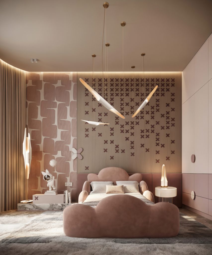 Menu Visual Image Pastel Perfection: Soft and Serene Kids’ Bedroom Ideas