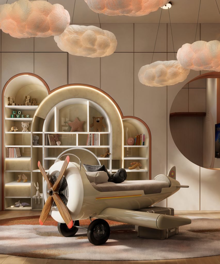 Menu Visual Image Soft Tones, Big Dreams: A Selection of Stylish Neutral Kids’ Bedroom Designs