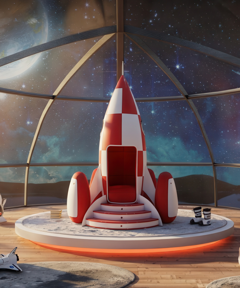 Menu Visual Image Galaxy Dreams: Designing Magical Space-themed Bedrooms For Kids