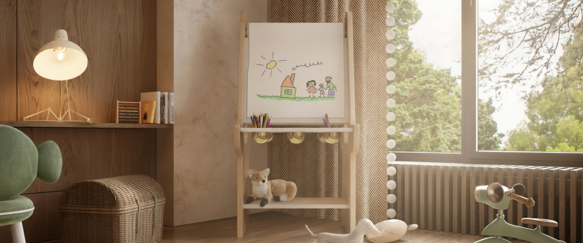 Menu Visual Image How to Design a Kid-Friendly Living Room