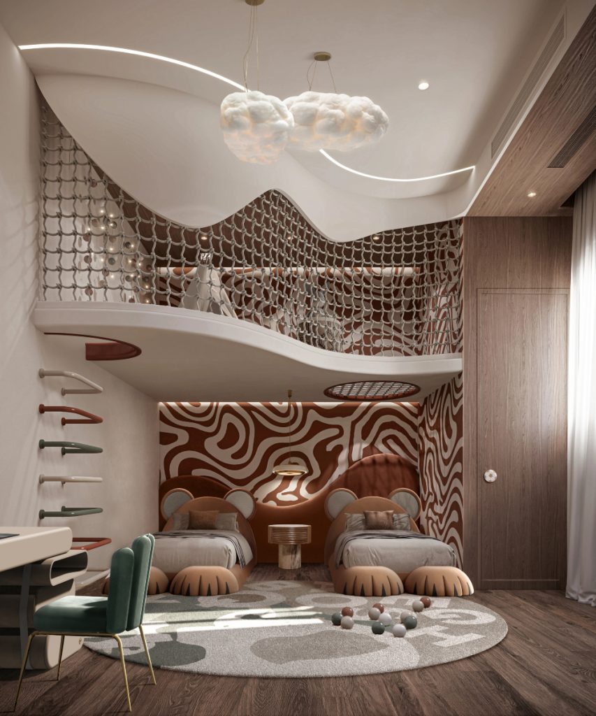 Menu Visual Image The Tropical Hideaway: A Kids’ Bedroom Design For Twins