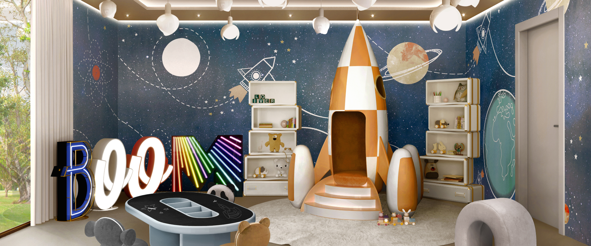 Menu Visual Image A Little Luxury: Dream Bedrooms for Kids